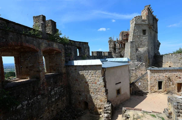 Castillo Kamieniec Ruinas Conservadas Edificio Gótico Del Siglo Xiv Ampliado — Foto de Stock