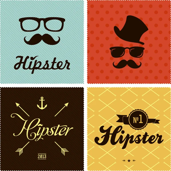 Hipster style — Stock Vector