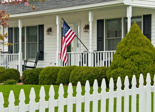 White Colonial — Stock Photo, Image