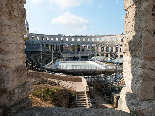 Hockey in colosseum — Stock Photo, Image