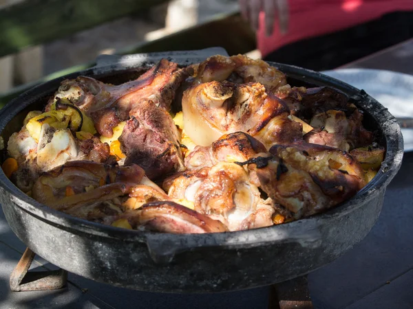 Cerdo a la parrilla —  Fotos de Stock