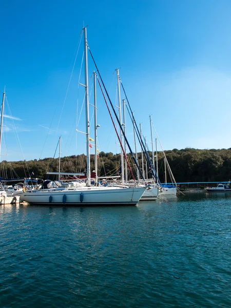 Navi nel porto — Foto Stock