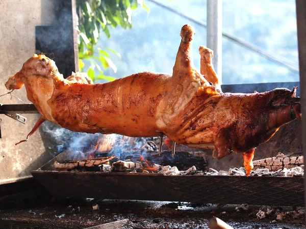Grilled pig — Stock Photo, Image