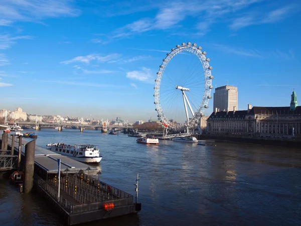 Olho de Londres — Fotografia de Stock