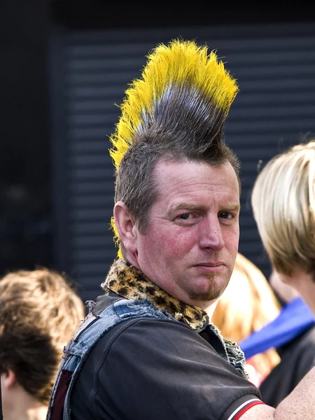 Punk haircut — Stock Photo, Image