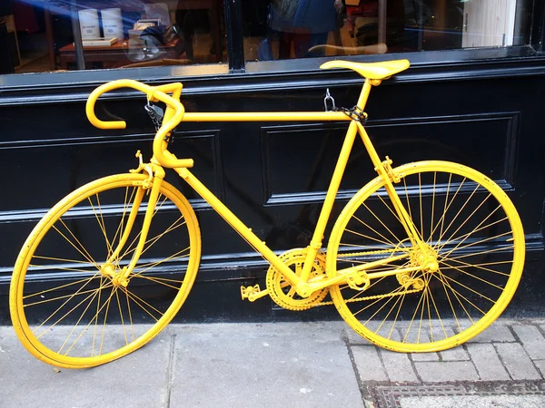 Yellow bike — Stock Photo, Image