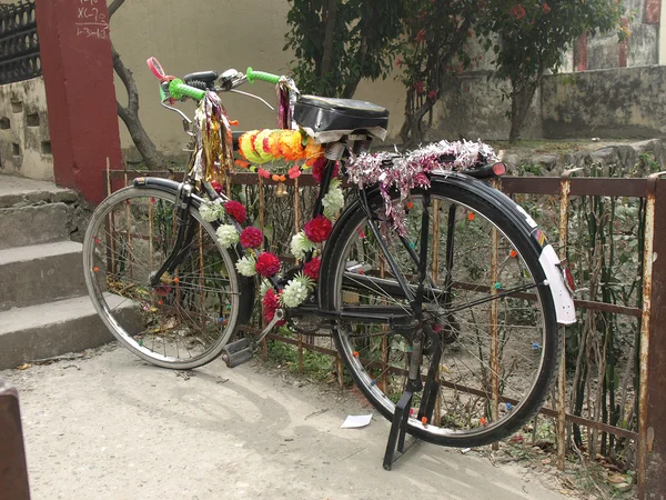 Fiets in india — Stockfoto