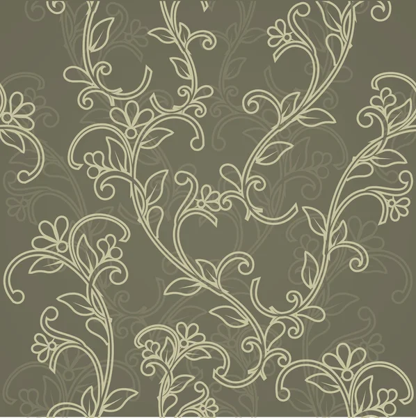 Motif floral sans couture. eps10 — Image vectorielle