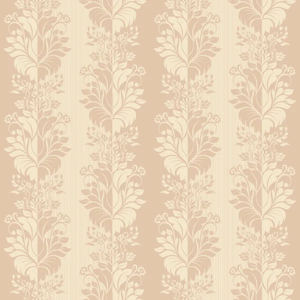 Vintage seamless background in the style of baroque — Stock Vector