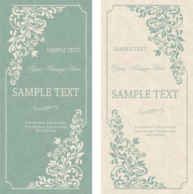 antika arka plan, antika tebrik kartı, victo ile davet