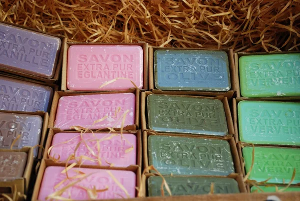 Colorful soaps — Stock Photo, Image