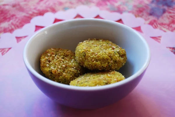 Polpette vegetariane di miglio — Foto Stock