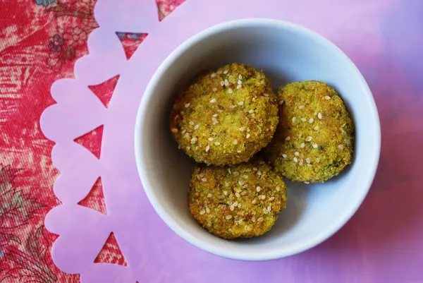 Polpette vegetariane di miglio — Foto Stock