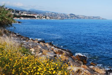 San remo şehir ve sahil