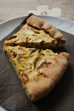 kabak ve soğanlı tart