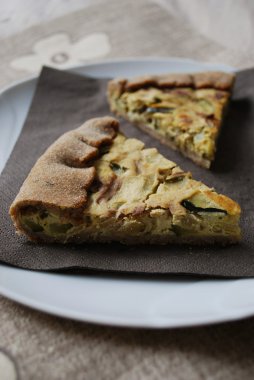 kabak ve soğanlı tart