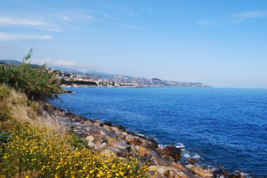 San remo şehir ve sahil