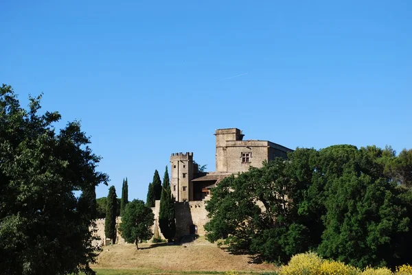 Κάστρο σε lourmarin — Φωτογραφία Αρχείου