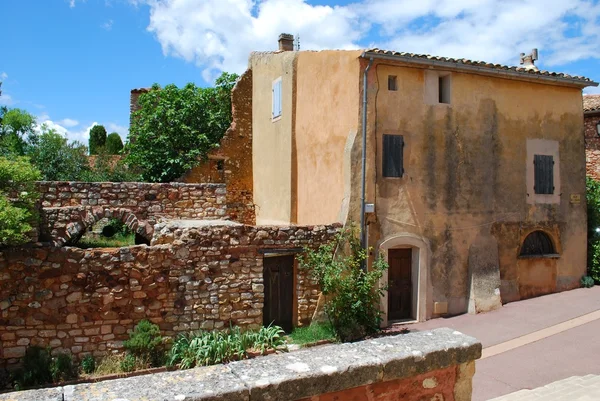 Vila de Roussillon — Fotografia de Stock