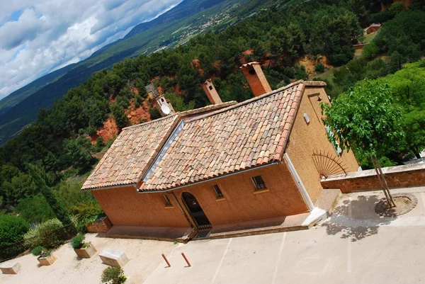 Roussillon village, Franciaország — Stock Fotó