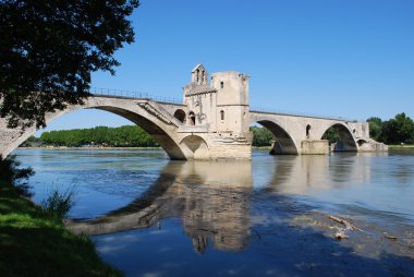 Avignon bridge, France clipart
