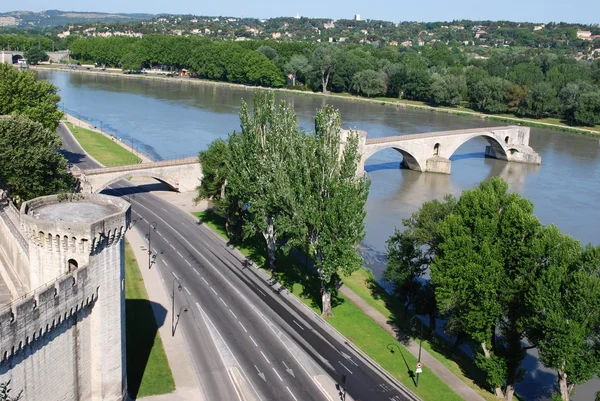 Avignon Köprüsü, Fransa — Stok fotoğraf