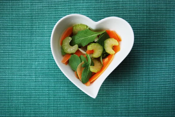 Kalp salatası — Stok fotoğraf