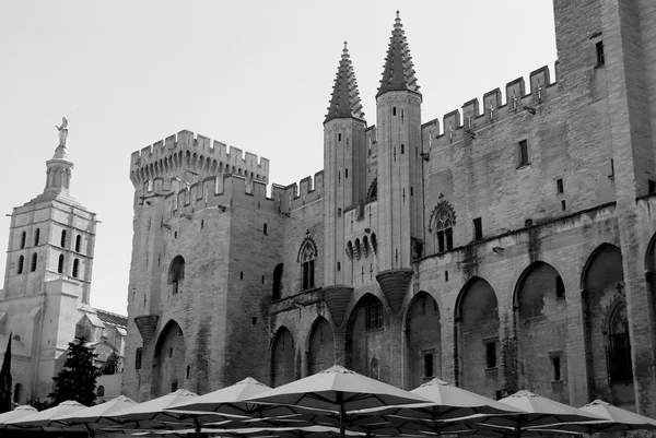 Popes palace i avignon — Stockfoto