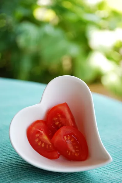 Heart tomatoes