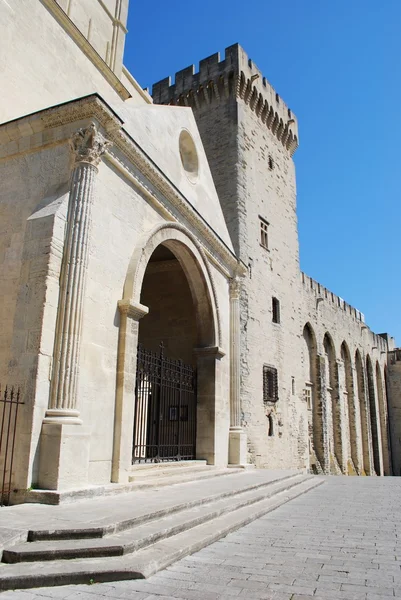 Palacio de los Papas en Aviñón — Foto de Stock