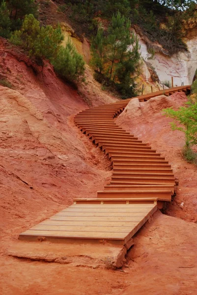 Escalier de marche Ocher — Photo