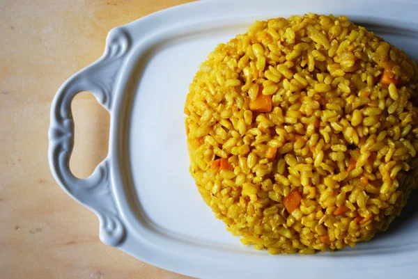 Risotto de calabaza — Foto de Stock