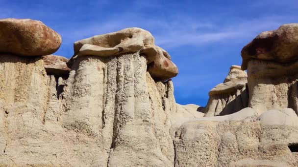 Wilderness Study Area Formações Rochosas Shi Sle Pah Wash Novo — Vídeo de Stock