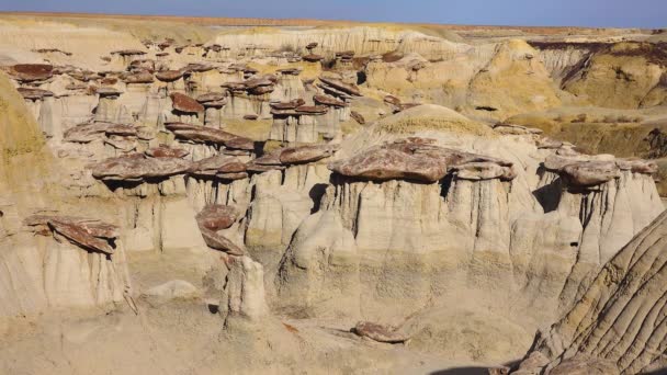 Wilderness Çalışma Alanı Shi Sle Pah Wash New Mexico Kaya — Stok video
