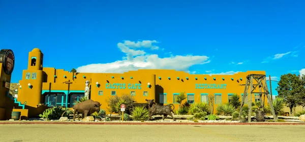 Mexico Usa November 2019 Kaktusz Kávézó Étterem Eredeti Architektúrája Mexikóban — Stock Fotó