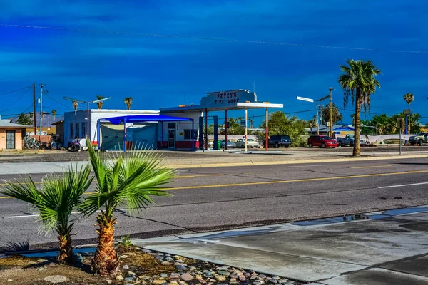 Usa Arizona November 2019 Interior Design Tropical Plants Palms Car — Fotografia de Stock