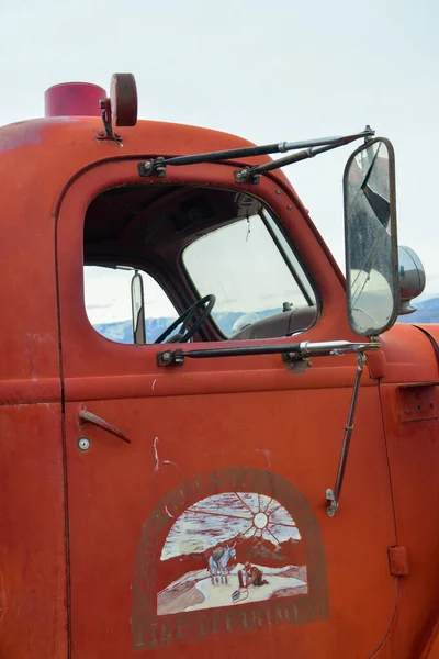 California Usa November 2019 Elements Details Old Red Fire Engine — Fotografia de Stock