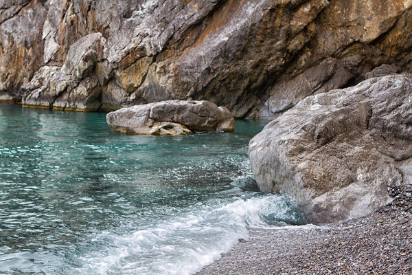Северное побережье Черного моря Стоковое Фото