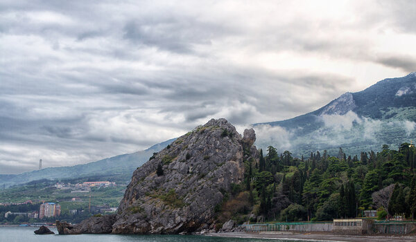Северное побережье Черного моря Стоковое Фото