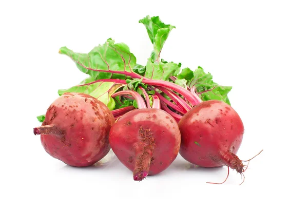 빨간 신선한 beetroots — 스톡 사진