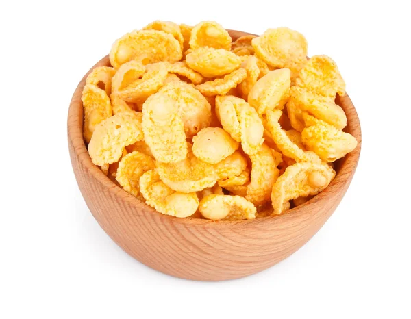 Cornflakes in bowl — Stock Photo, Image