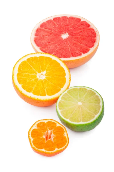 Half of fruits — Stock Photo, Image