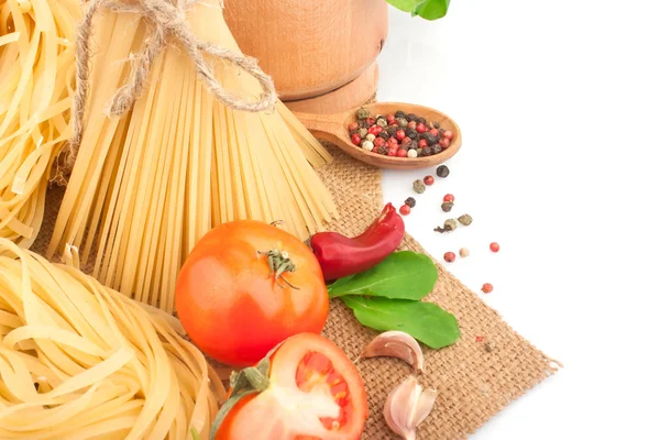 Italské těstoviny — Stock fotografie