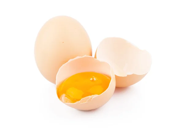 Chicken raw eggs — Stock Photo, Image