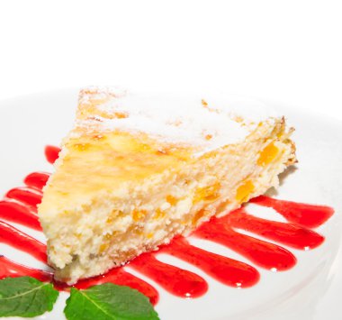 şurubu ile tatlı lor puding