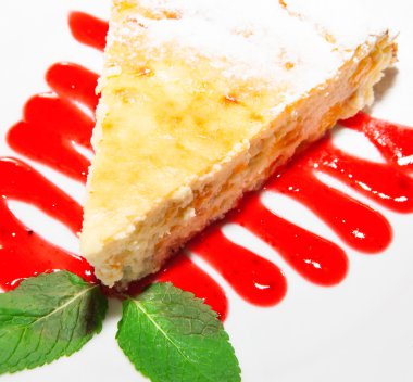 şurubu ile tatlı lor puding