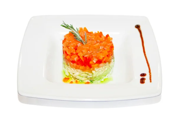 Salát s vařenou zeleninou — Stock fotografie