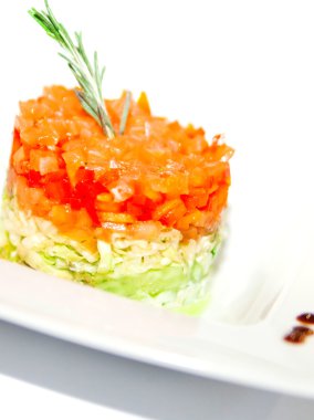 haşlanmış sebze salatası