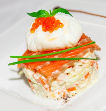 haşlanmış sebze salatası