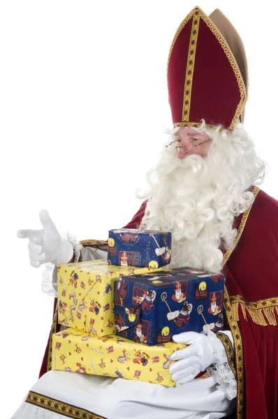 Sinterklaas och presenterar — Stockfoto